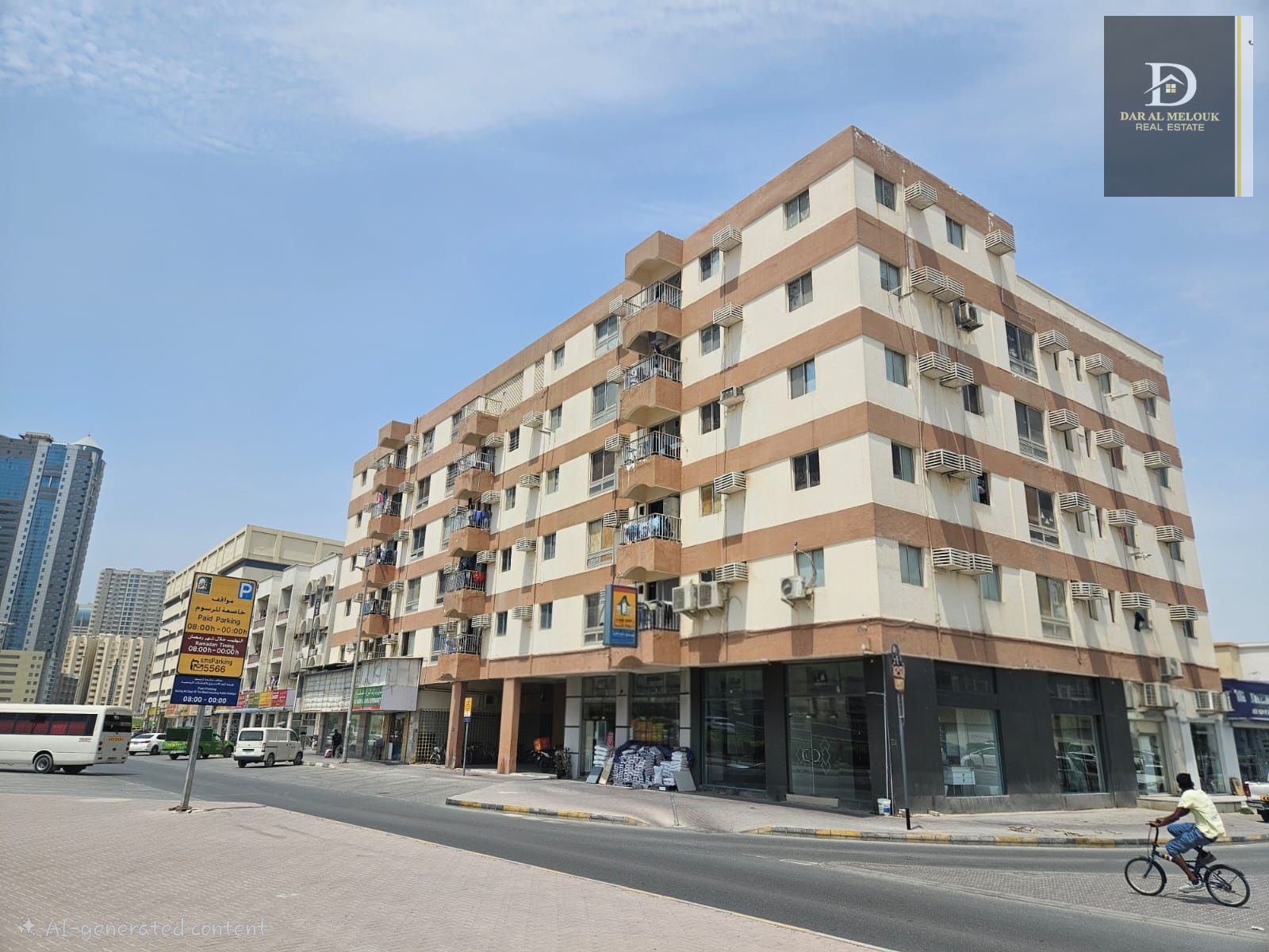 Building for sale in a strategic location in the heart of the Fourth Industrial Zone guaranteed investment with a very strong return. . .