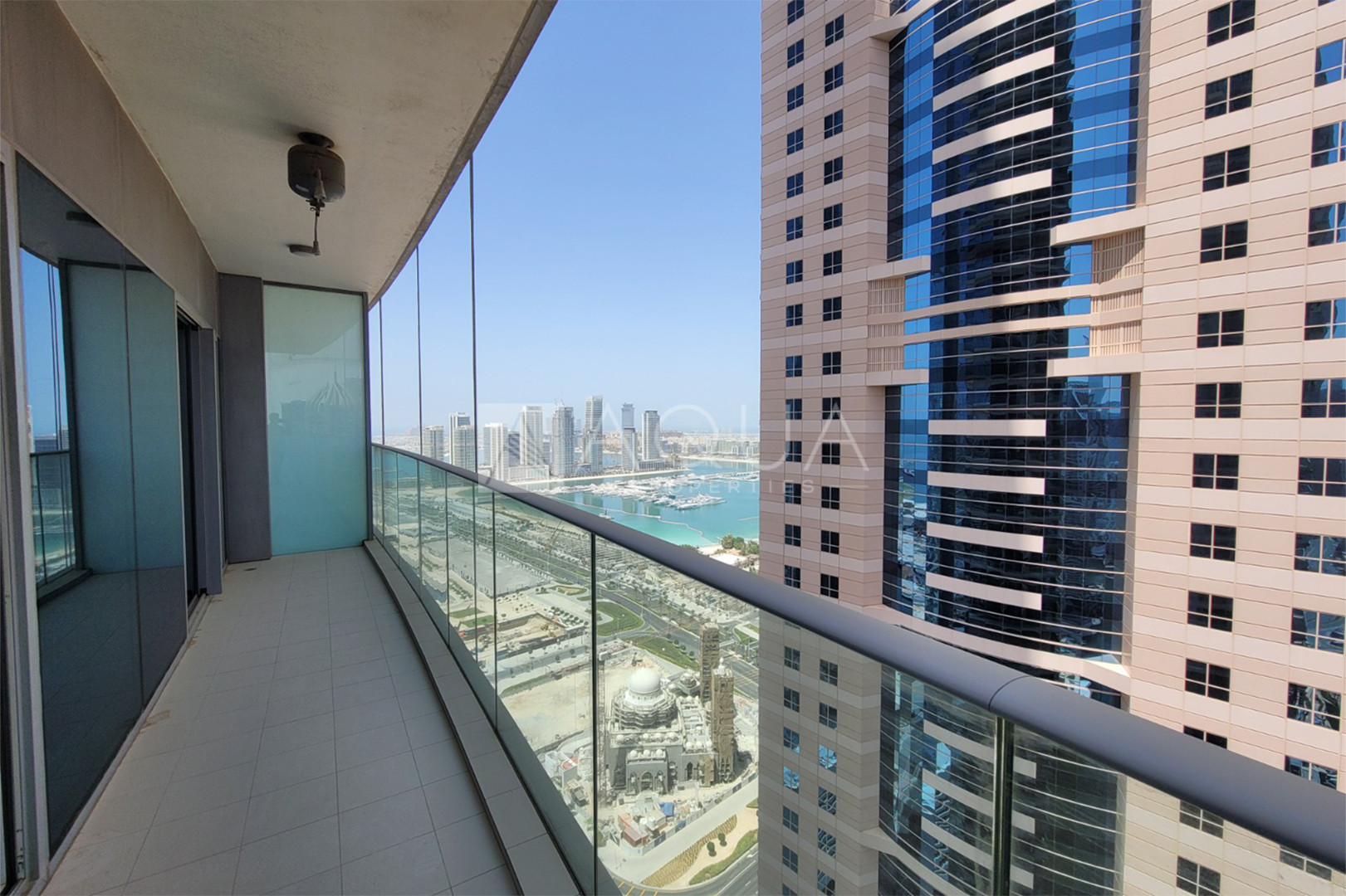 Furnished | 3Bed + Maid | Marina and Sea View
