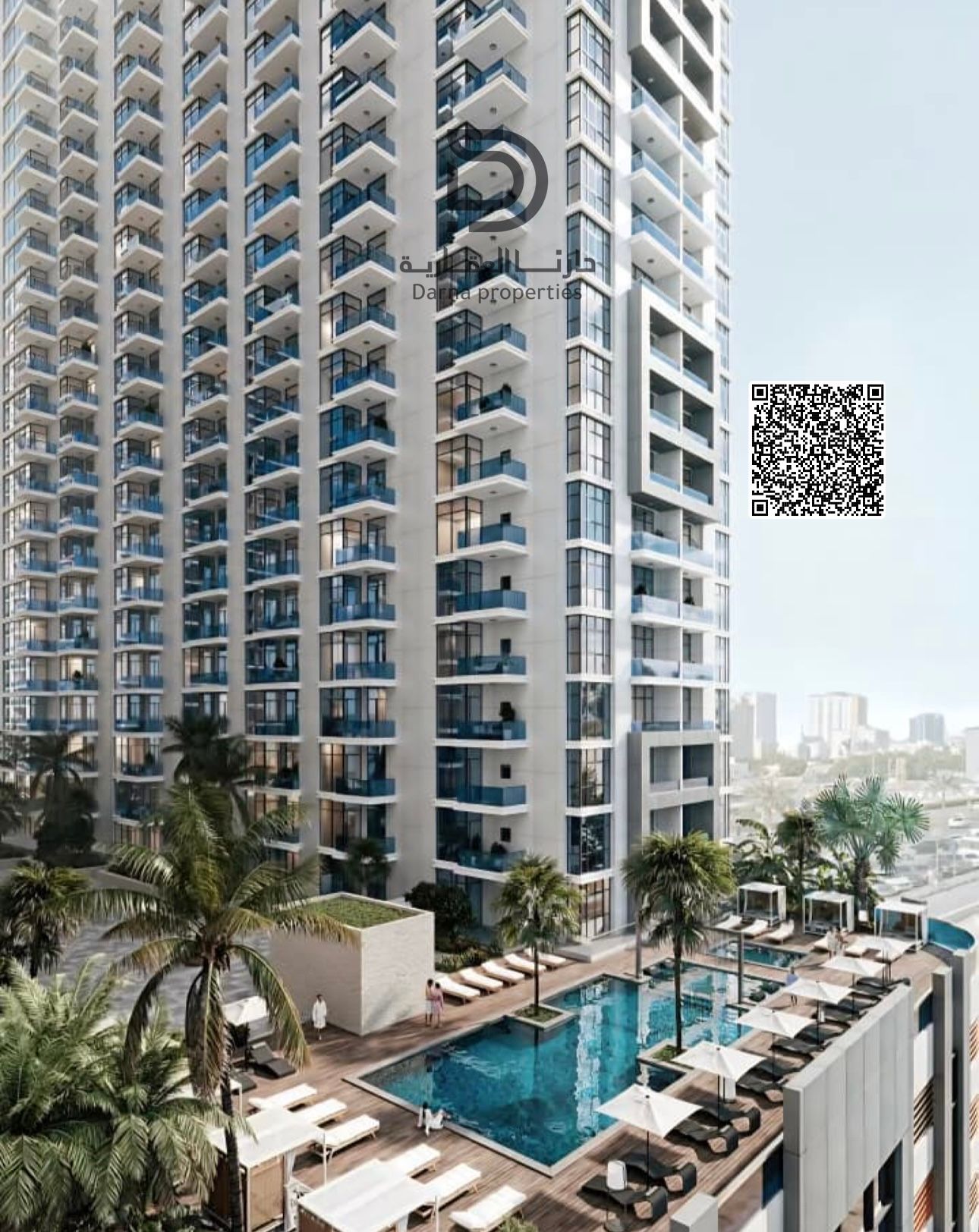 Apartment for Sale – Ajman Creek Tower (T1