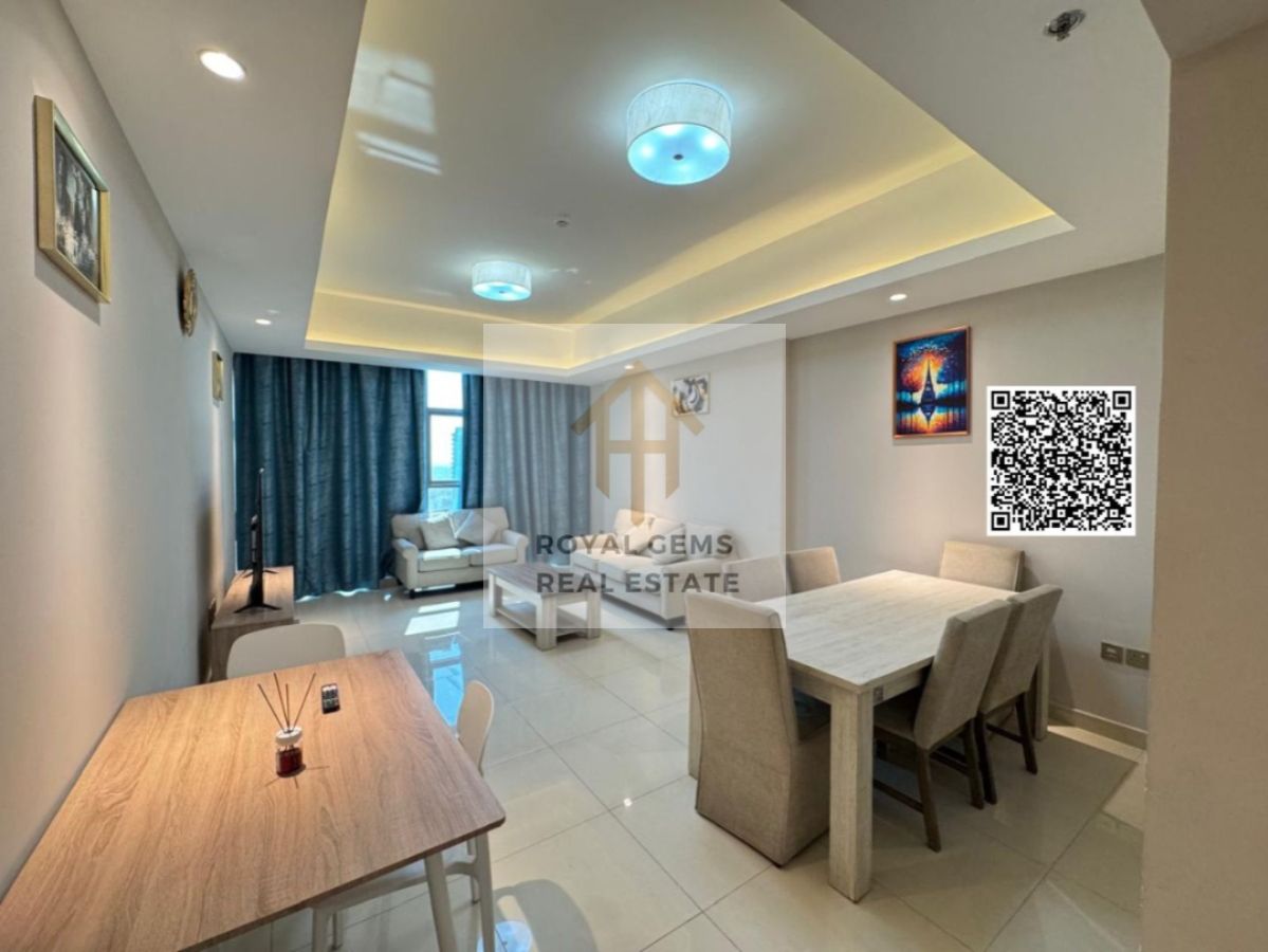 Elegant 2-BR Furnished Apartment for Rent in Gulfa Tower – Modern Comfort in the Heart of Ajman