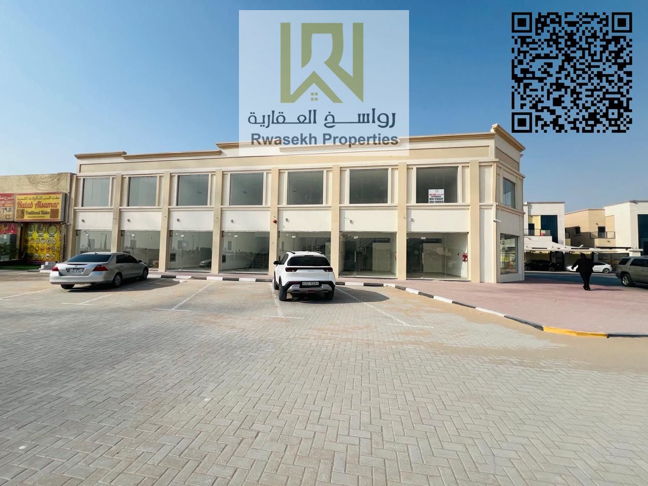 For Rent – Premium Commercial Shops in a Strategic Location (Al Yasmeen – Al Zubair Street) Your opportunity to secure a prime commercial frontage in
