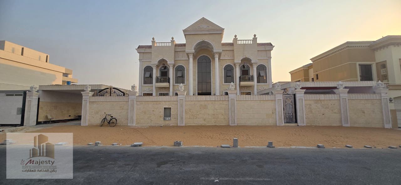 Luxury Super Deluxe Classic Villa for Sale in Al Hoshi, Sharjah | Private Pool, Waterfall, Elevator, Garden, Covered Parking & Premium Finishes Throug