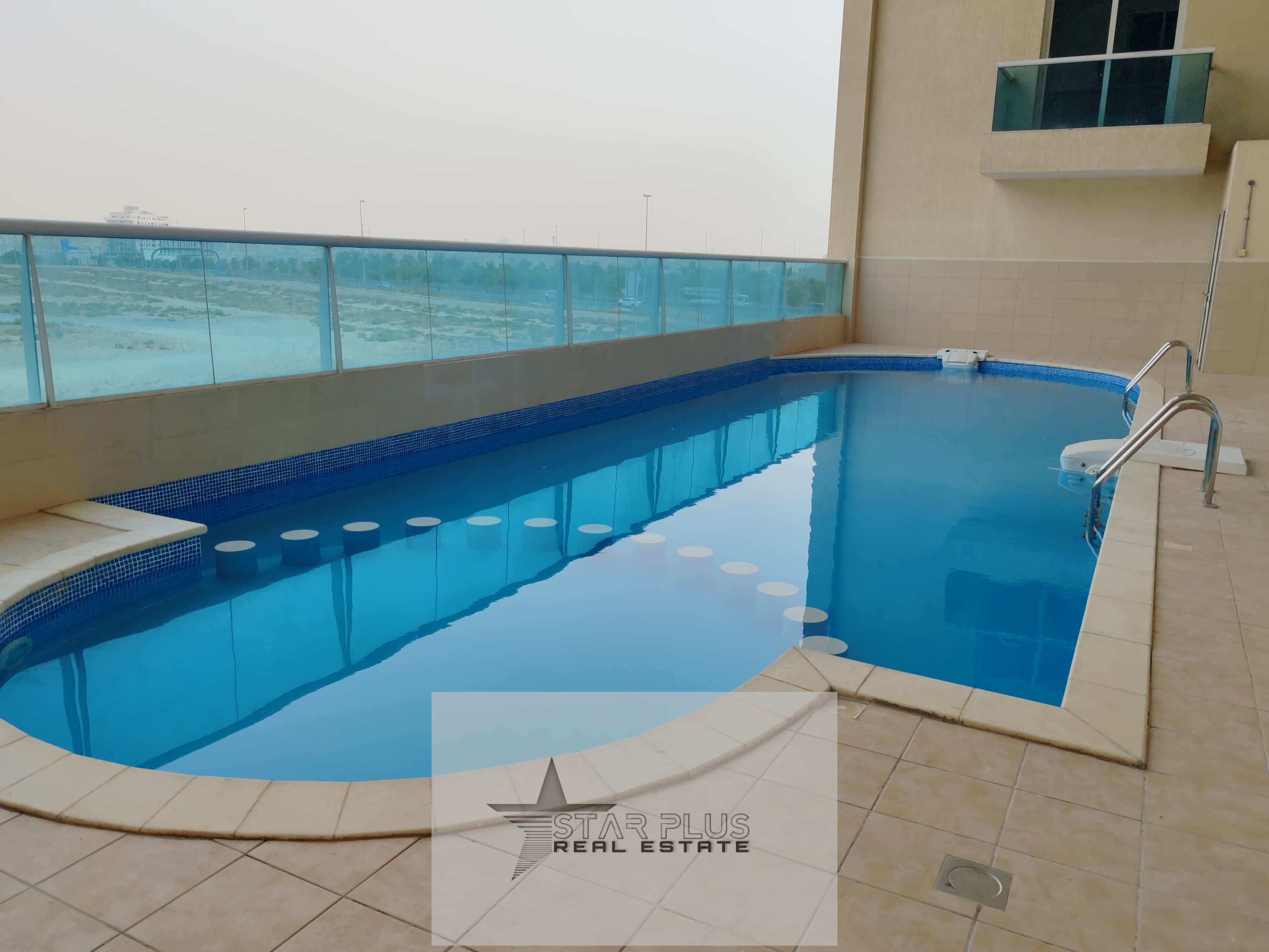 VERY SPACIOUS 2 BEDROOM APARTMENT AT THE MAIN LOCATION WITH GYM POOL AND PARKING READY TO MOVE.