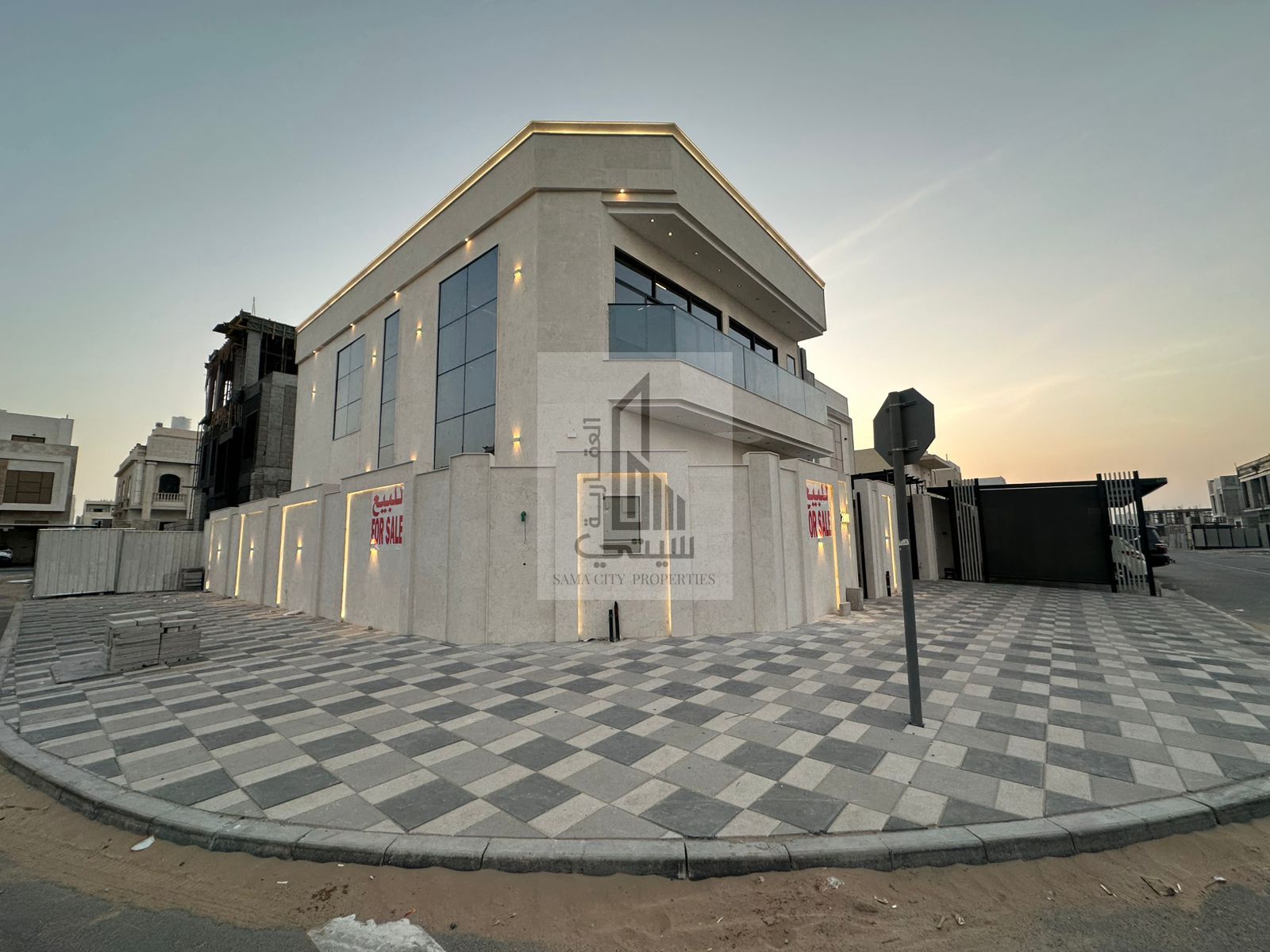 new brand viila for sale directly on mohamed ben zayed road including fees