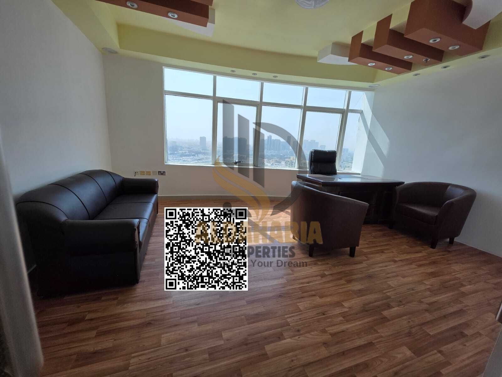 Fully Furnished Office for Rent in Horizon Tower – Ajman