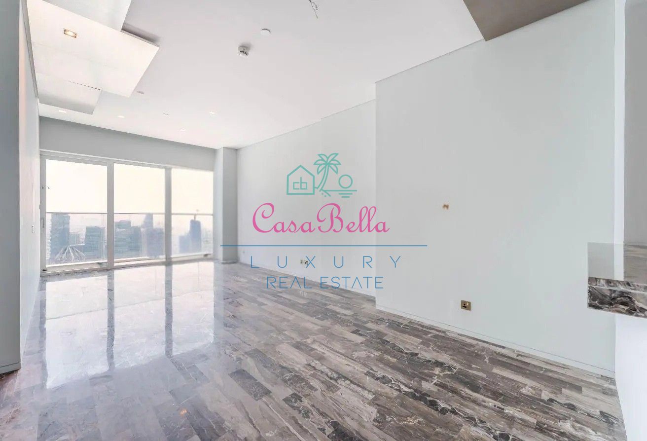 Marina Views | Fendi | Unfurnished | Chiller Free