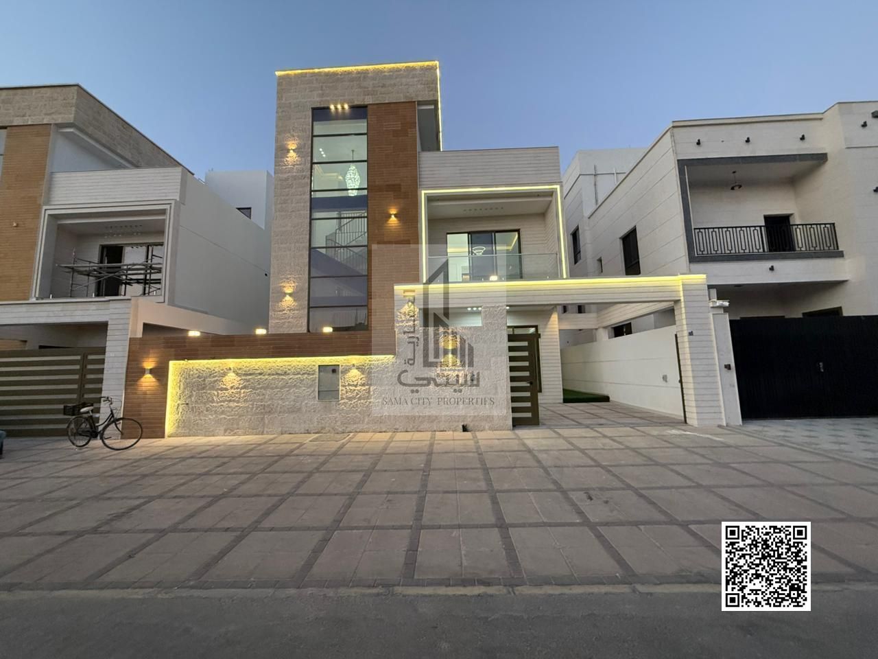 Luxury Three-Storey Villa for Sale in a Prime Area of Ajman