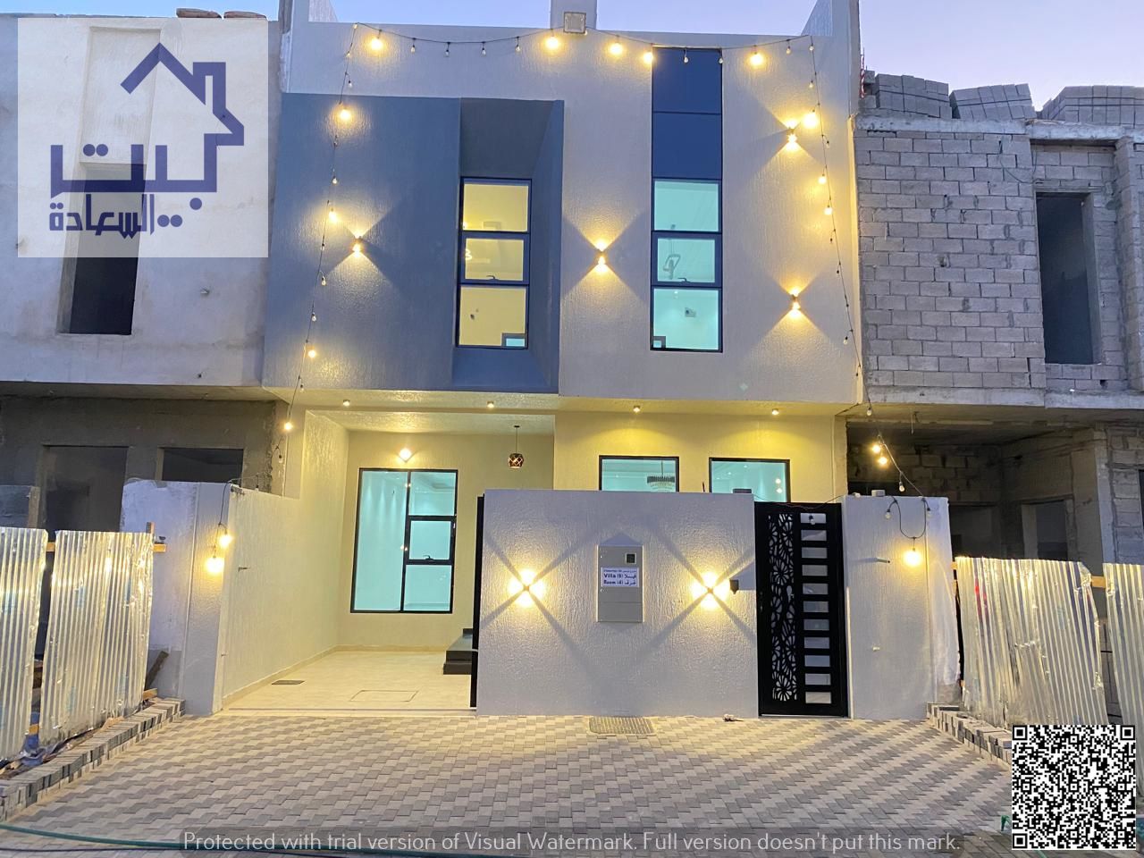 For rent: Elegant townhouse with a modern design in Al Yasmeen, prime location, spacious design, super deluxe finishing, in one of the best residentia