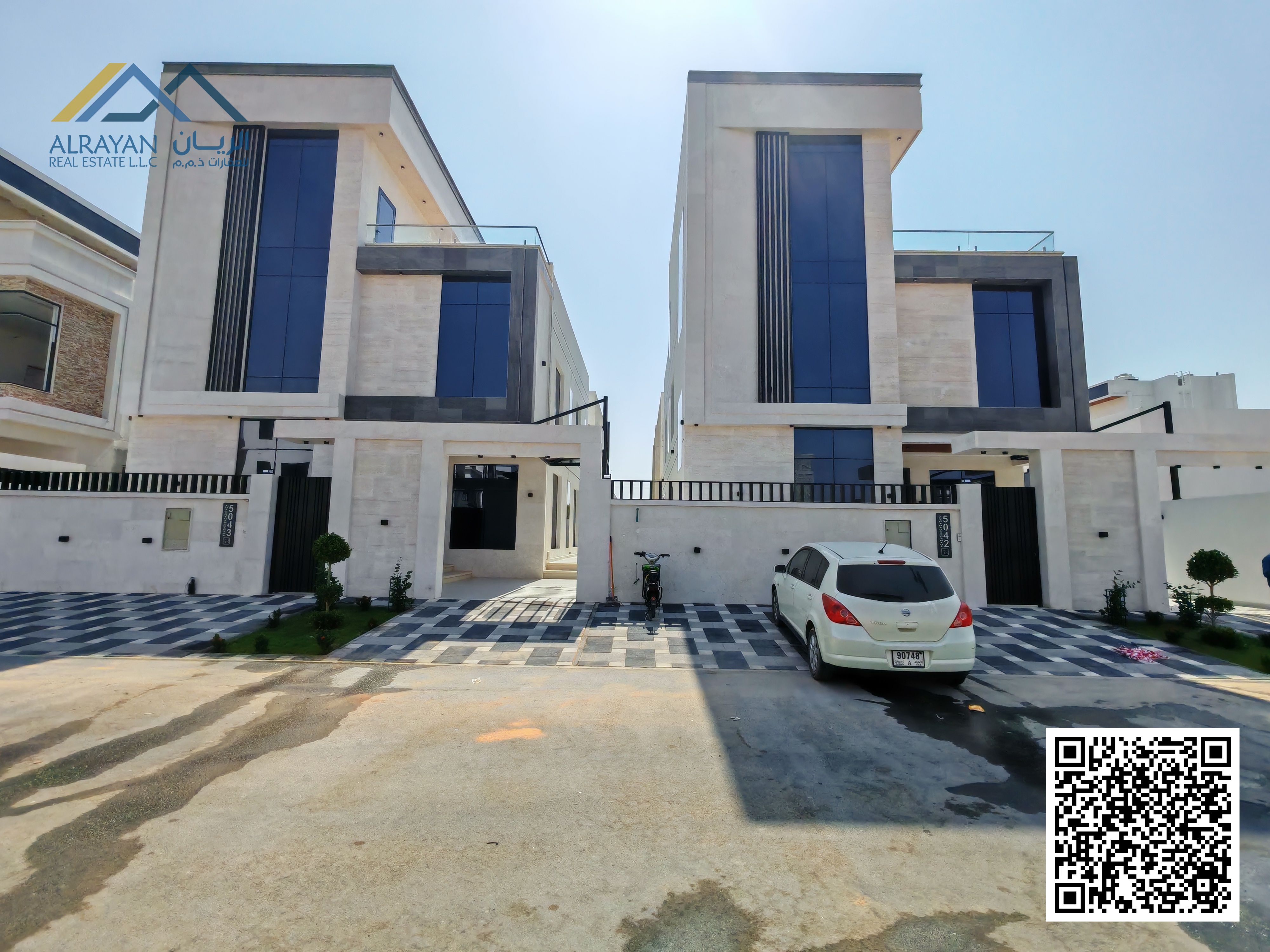 Freehold 3-Story Villa with Elegant Finishes in Ajman