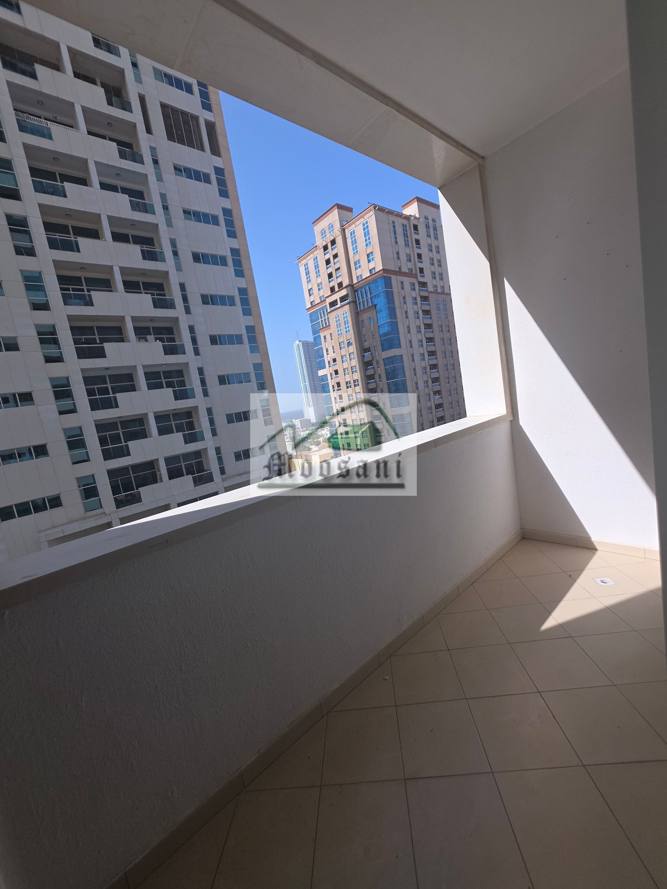 1 BHK With Balcony (Garden VIEW) With 5 Built in Cupboard+Parking 2 Washrooms Apartment Available For Rent in AJMAN ONE TOWER in AED 35,990/4 Payment