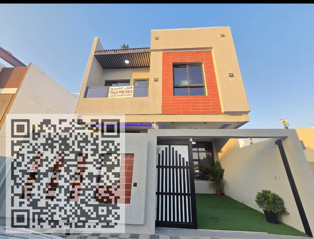 Luxury Villa for Sale in Ajman – Al Zahya Area | Brand New | Fully Furnished