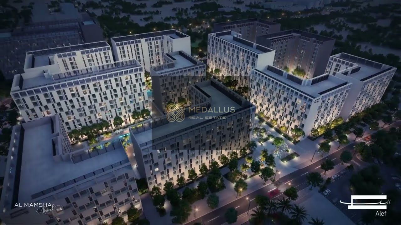 Spacious 3 BHK Apartment for Sale in Al Mamsha Sharjah | Freehold | Prime Muwaileh Location by Alef Group