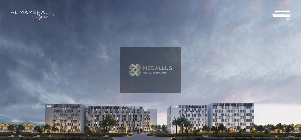 Luxury 2 BHK Apartment in Al Mamsha Sharjah | Walkable Urban Living | Freehold | High ROI