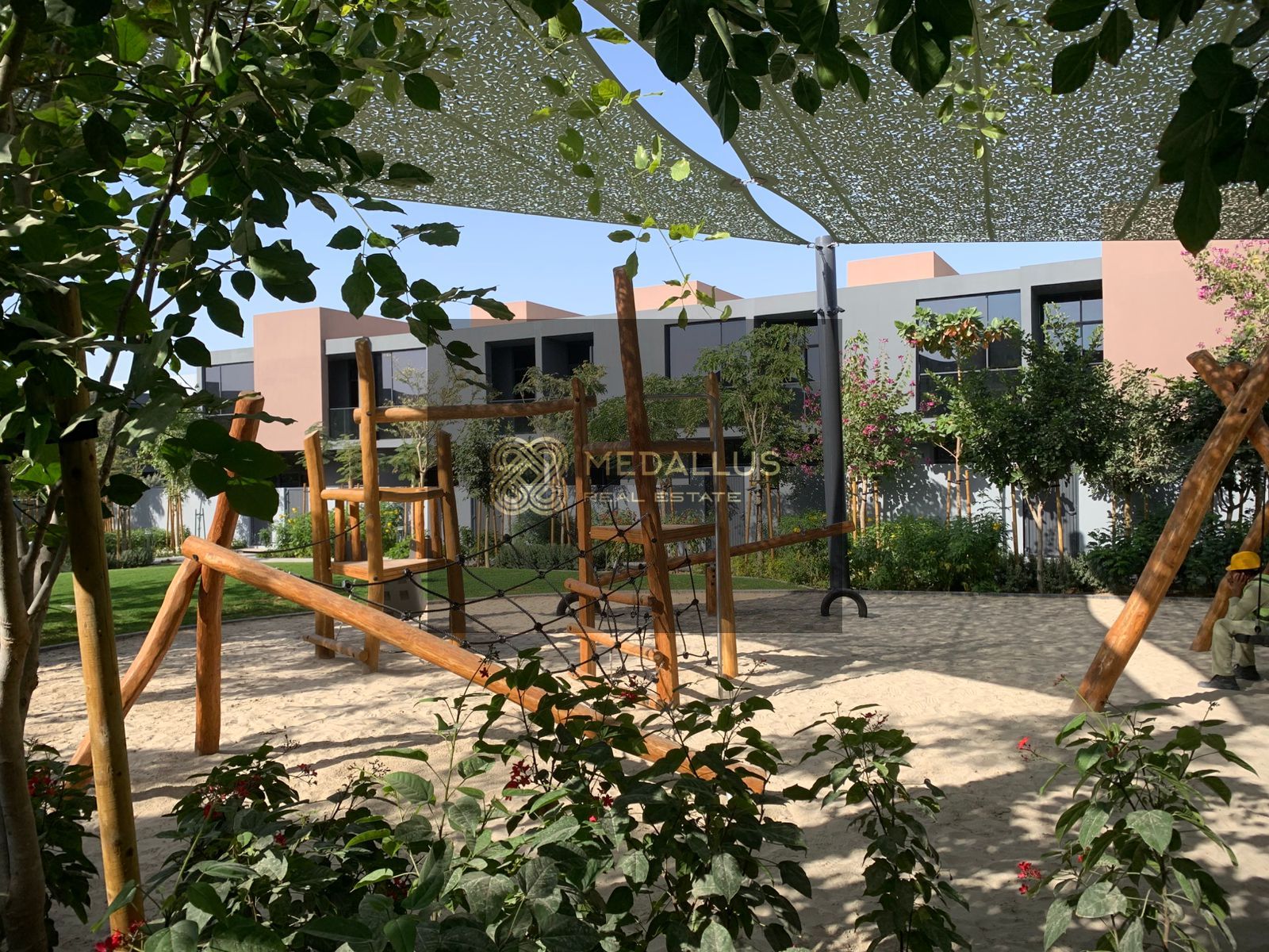 4BR Single Row Townhouse | Rubiniyah, Masaar | Private Garden | Premium Location