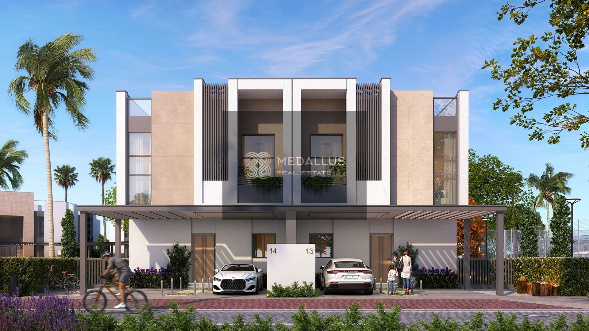 Premier 5BR Villa for Sale | Madain Square | Exclusive Compound Living | Private Garden | High ROI