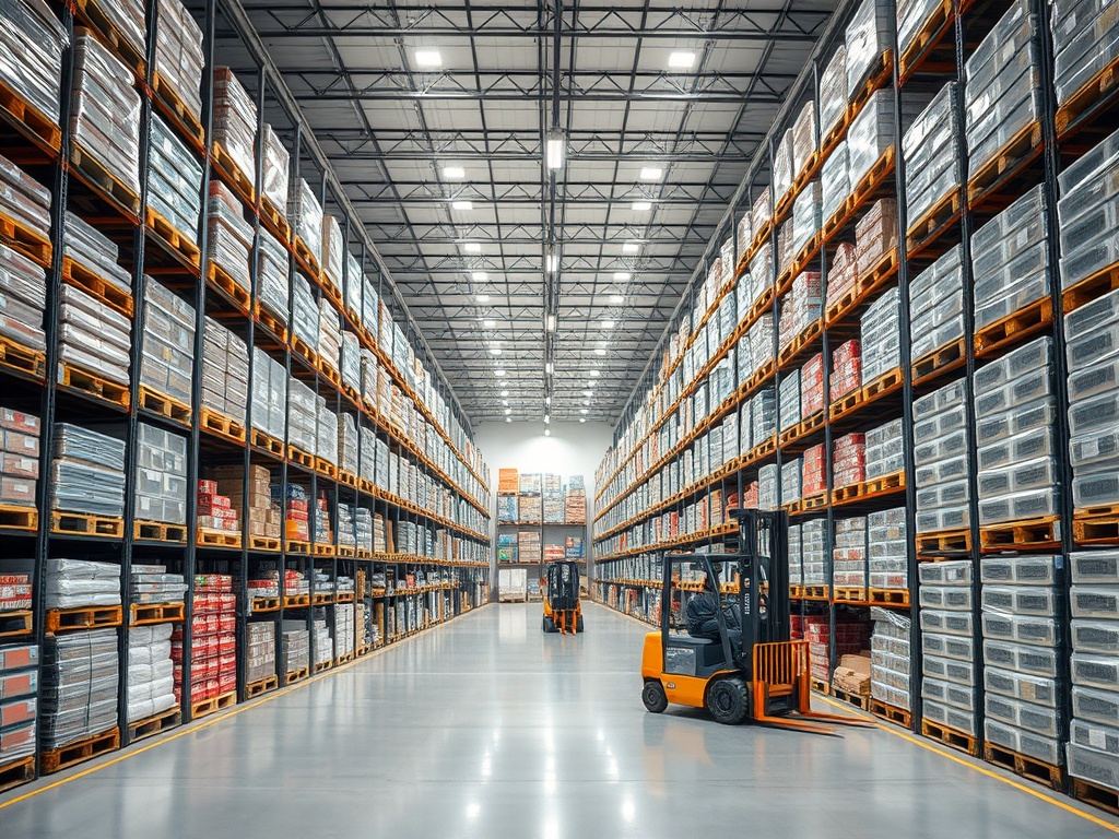 HUGE & LARGE WAREHOUSE - QUALITY CONSTRUCTION - 350000 SQ FEET FOR LOGISTICS & SHIPPING COMPANIES