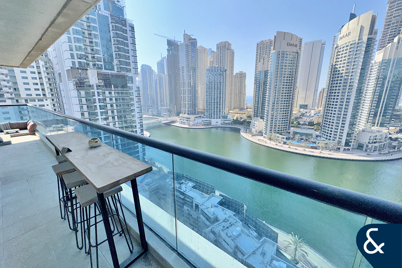 Full Marina View | Two Bedrooms | 1314 sq. ft