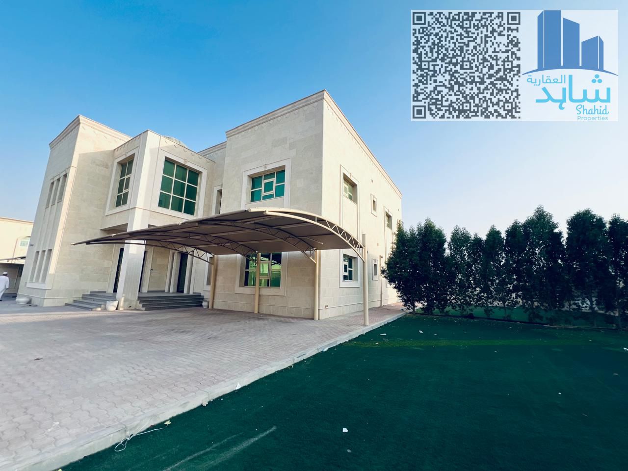 Luxury 7 BHK Master Villa for Rent in Rahmaniyah – 15,000 Sqft Area, 2 Kitchens, Maid’s Room – AED 200,000 Yearly