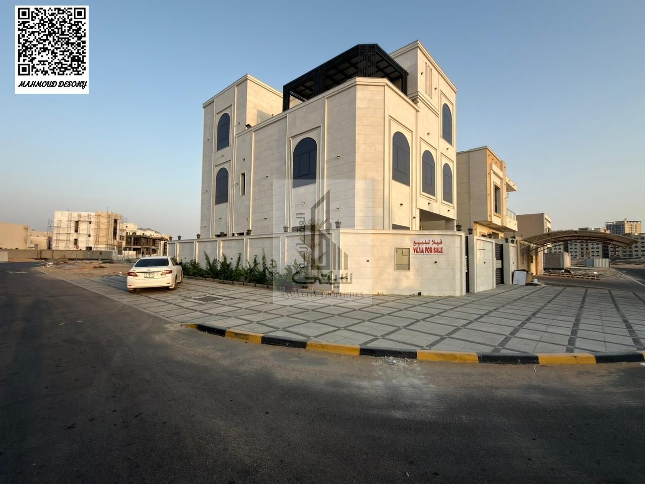 Luxury stone villa for sale in Ajman
