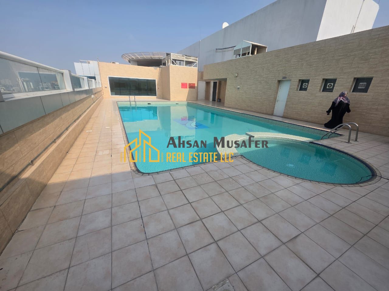 NO COMMISSION//GYM POOL KIDS PLAY AREA FREE//PRIME LOCATION//+10DAYS FREE+2BHK WITH THREE WASHROOMS AL TAWUUN SHARJAH