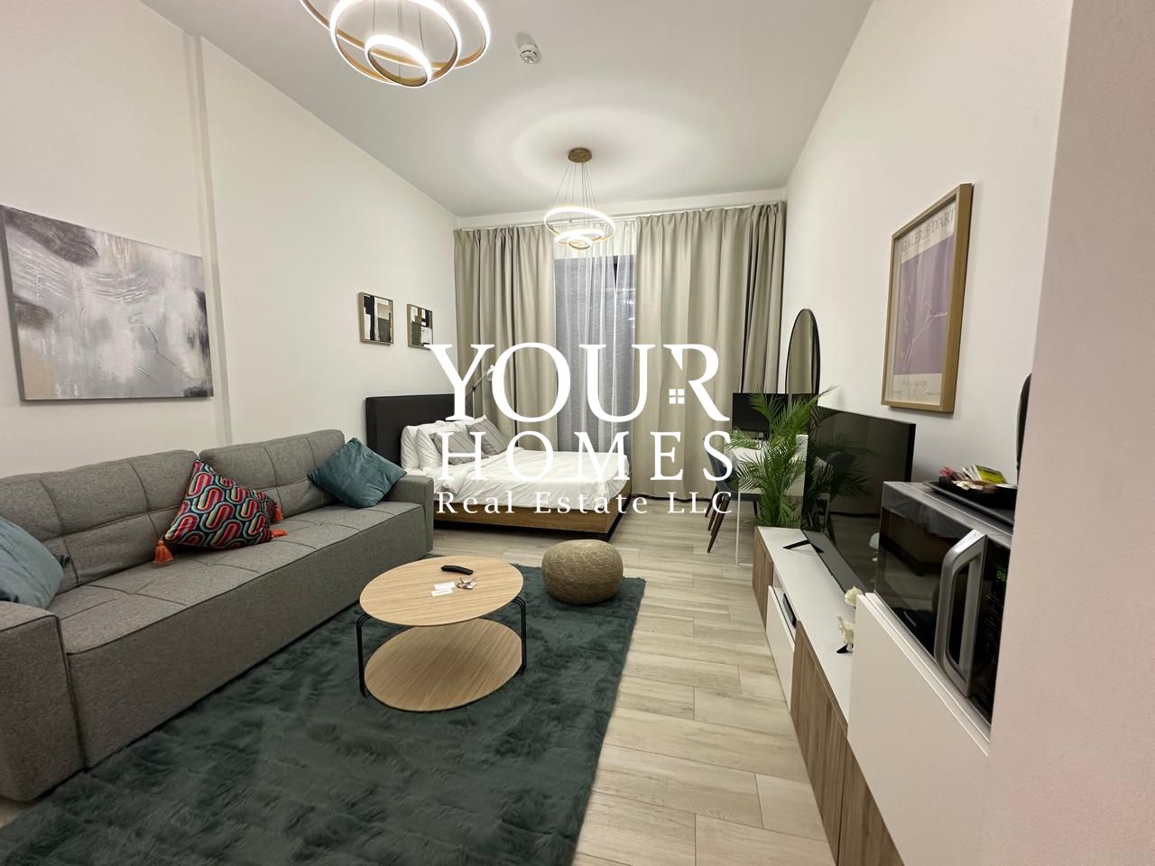 Fully Furnished | Studio + Balcony | 4 Cheques Payment
