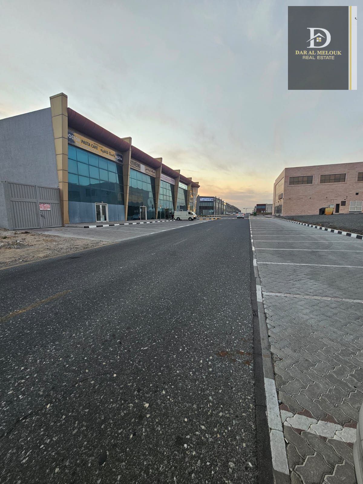 For Sale in Sharjah Industrial Area 18 Plot of Land Private Location Directly on the Main Street Maliha Street Showroom and Office Permit