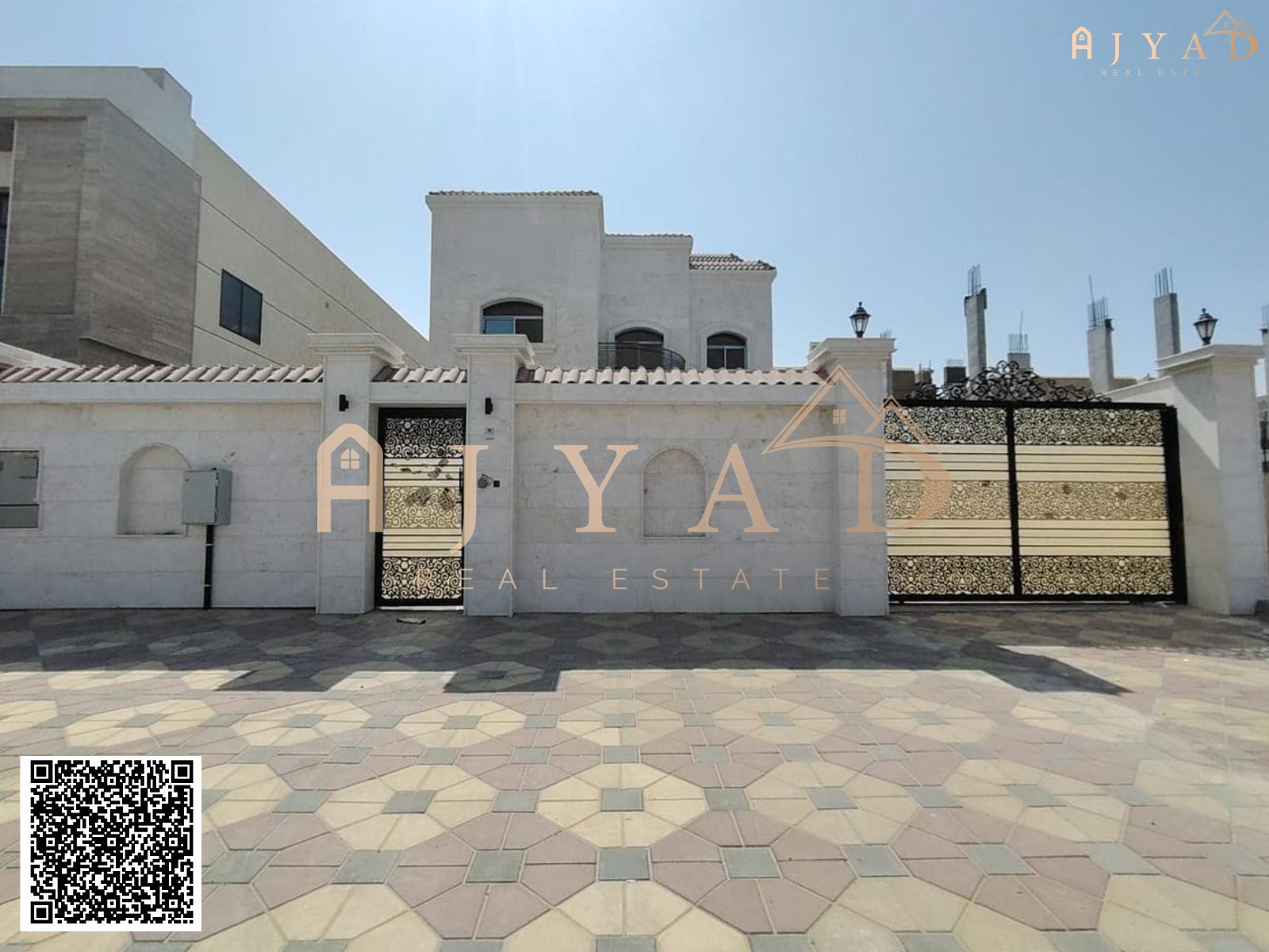 Brand New 5BR Villa for Sale in Al Muwaihat 1 | 5,000 Sq. Ft | With Electricity & Water | AED 2.3M (Negotiable)