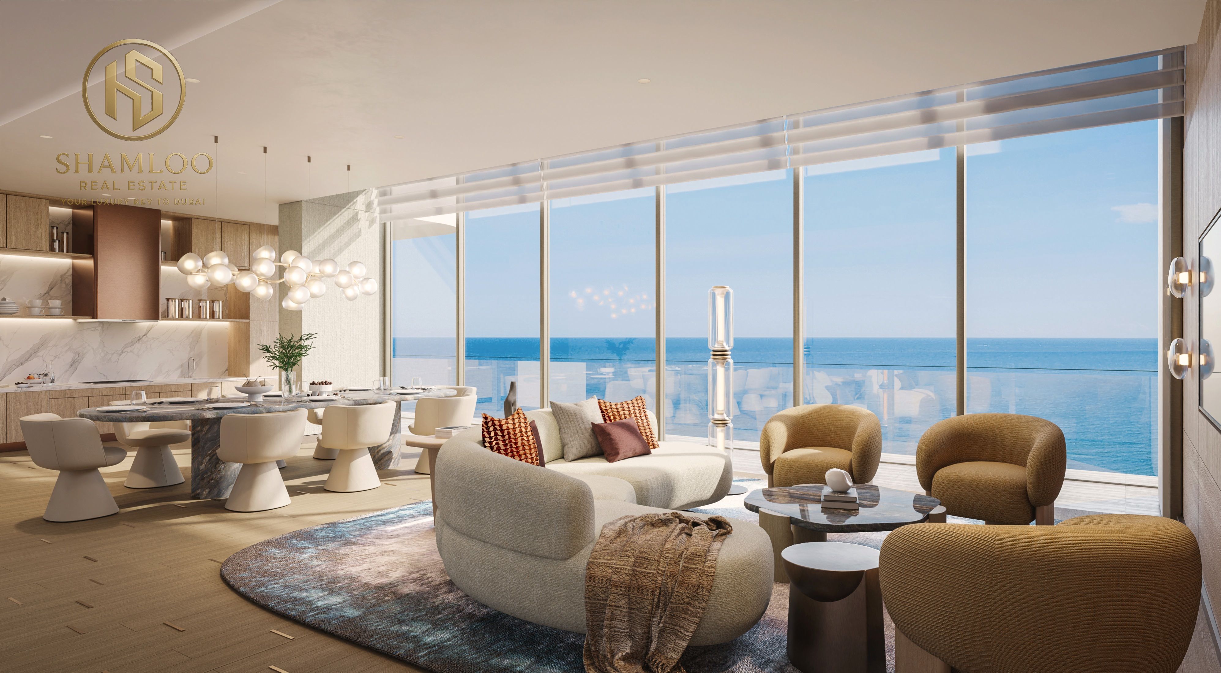 Luxury Fully Furnished 1BR with Panoramic Sea Views II II