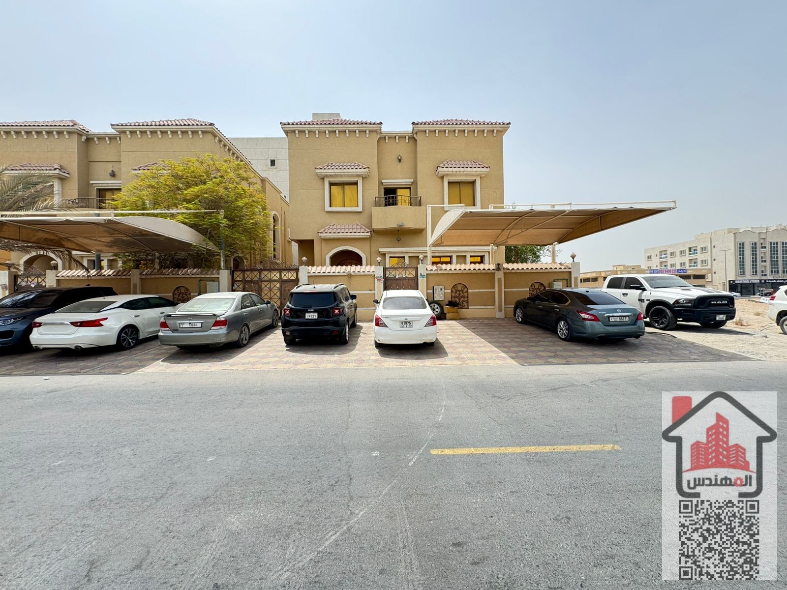 Freehold for all nationalities Al Rawda 3 Directly opposite Al Shorouk Mall and the third plot from Sheikh Ammar Street . . With water, electricity, and air conditioning 12 minutes from Sharjah 22 minutes from Dubai Land area 3050 Building area 360