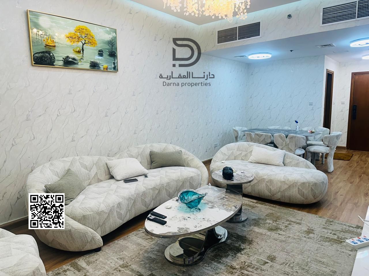 Own a 3-bedroom apartment in Ajman One Towers, featuring a prime and strategic location close to all services. Spacious layout with high-quality finis
