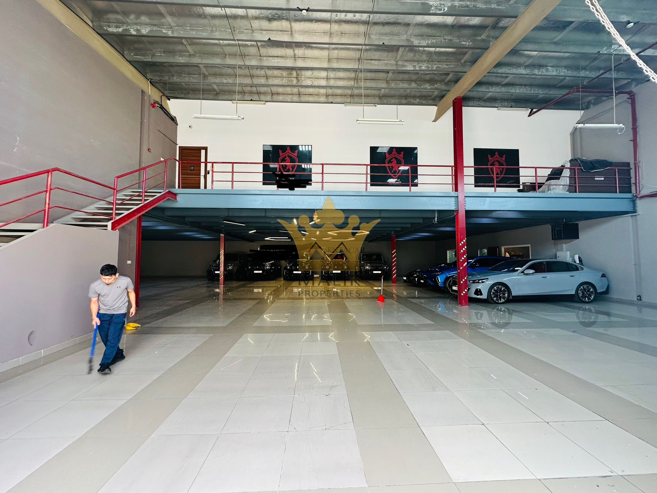 Road Facing- Luxury Warehouse - Mezzanine Floor - Office