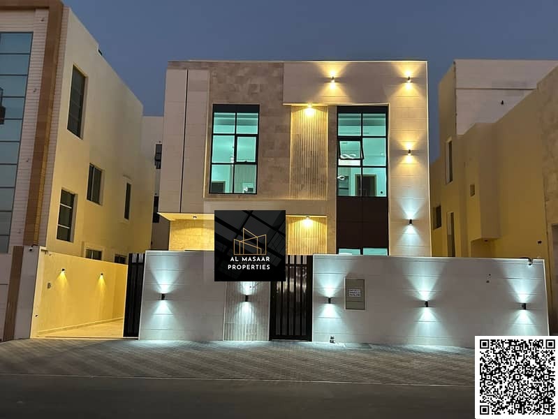 Luxury villa for sale in Al-Yasmeen neighborhood - two floors and a roof, ready for occupancy