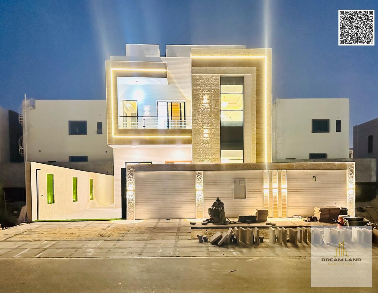 Luxury villa with modern design, high-end finishes, garden, price includes registration fees. An exceptional ownership opportunity without additional