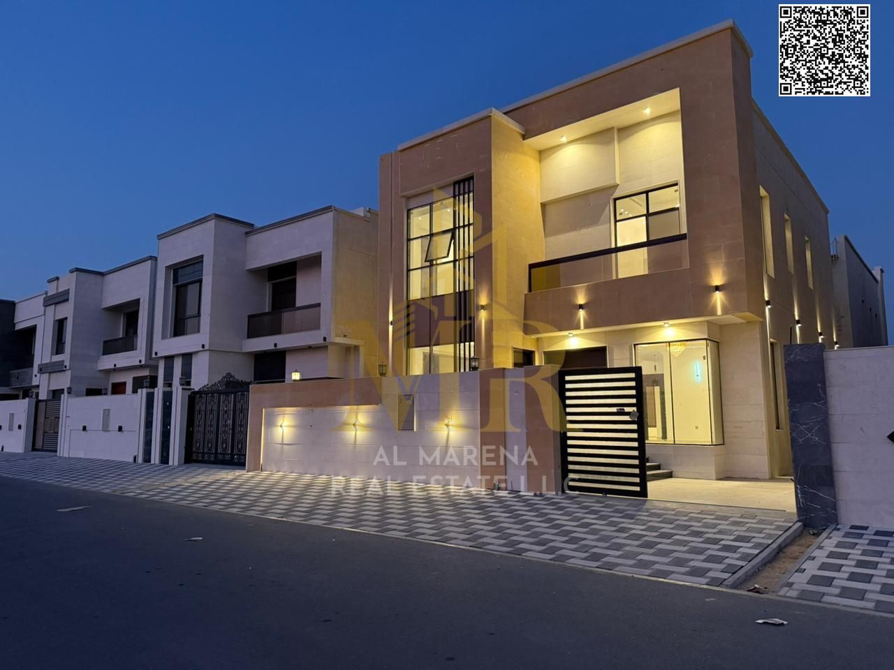 Luxury villa - excellent location - spacious areas 3014 feet - 5 rooms - two floors - a living room and a hall - price 1,700,000 - negotiable