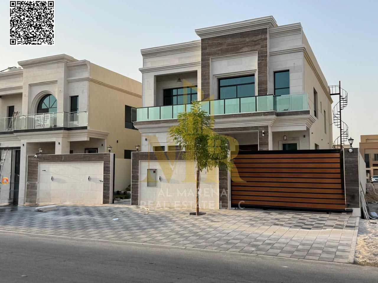An unmissable opportunity! A new villa, "first resident" in Rawdah, two floors and a roof, including electricity, water, and air conditioning.