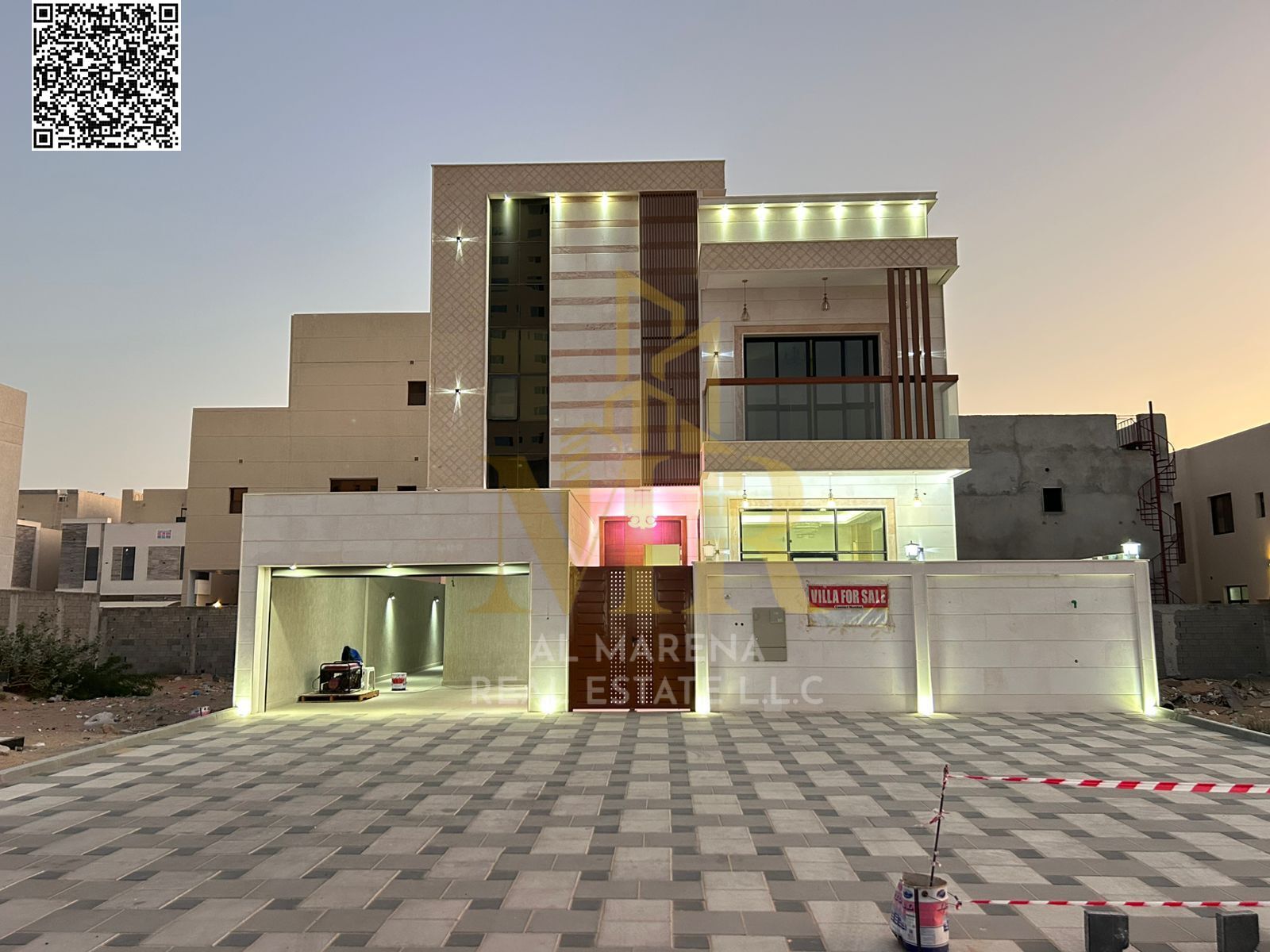 For sale, a luxurious villa with high-quality finishes - Ajman, close to Sheikh Mohammed bin Zayed Road