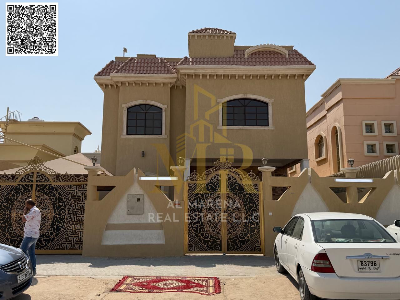 For Sale: Luxury Villa in Al Rawdha 2 – Ajman | 2 Floors | 6 Master Bedrooms | Ready to Move In
