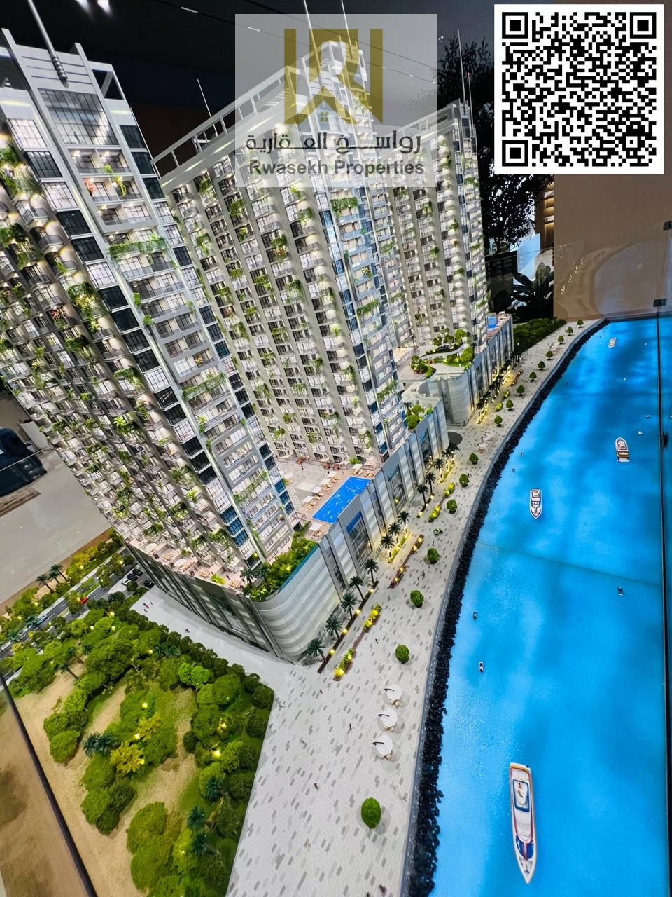 Waterfront 1-Bedroom Apartments in Ajman Creek TowerOwn in Ajman’s Only Freehold Waterfront Community – Handover Q4 2027 Discover the perfect blend o