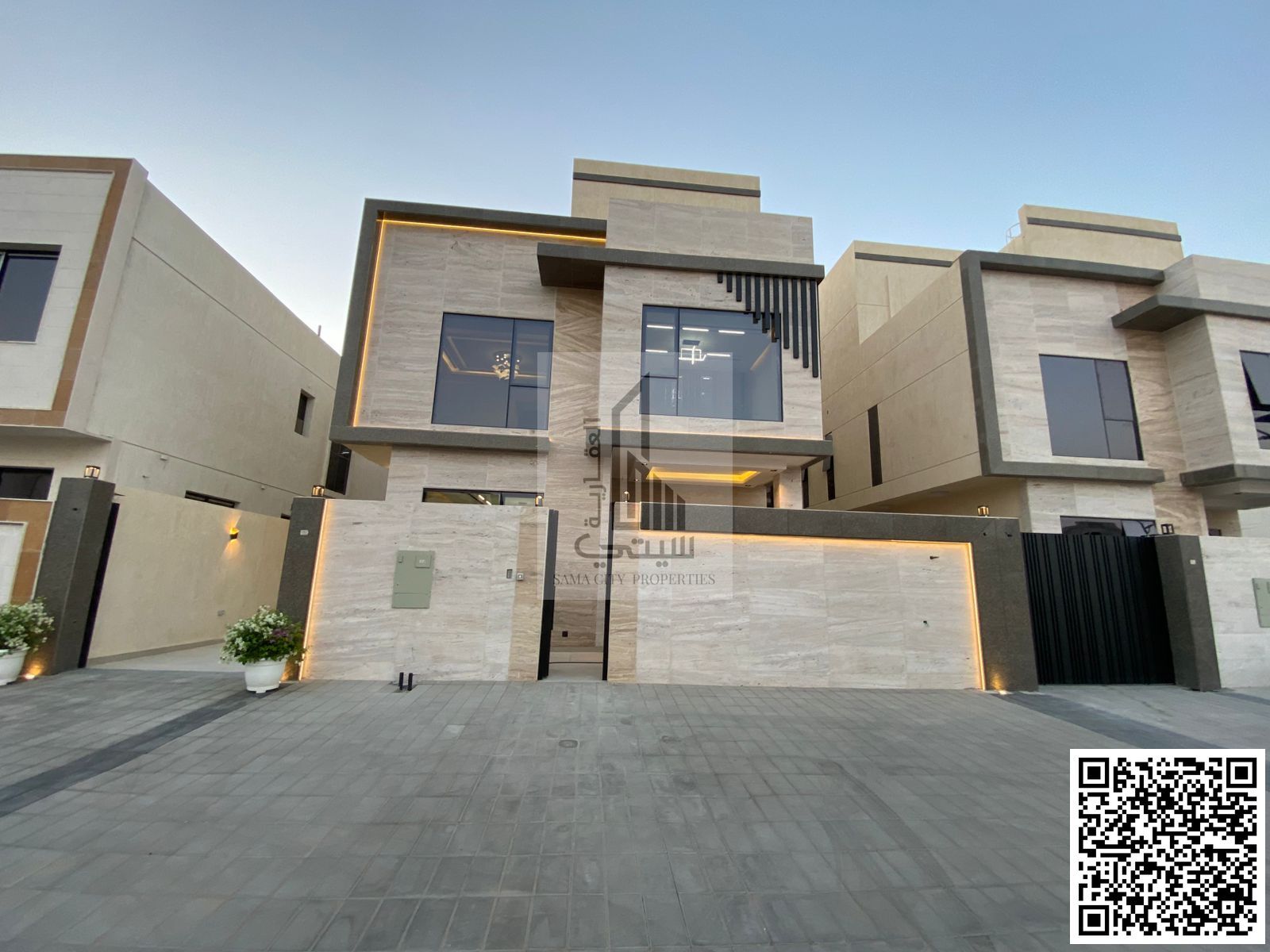 Complete villa for sale in Al Yasmeen – modern design suitable for families