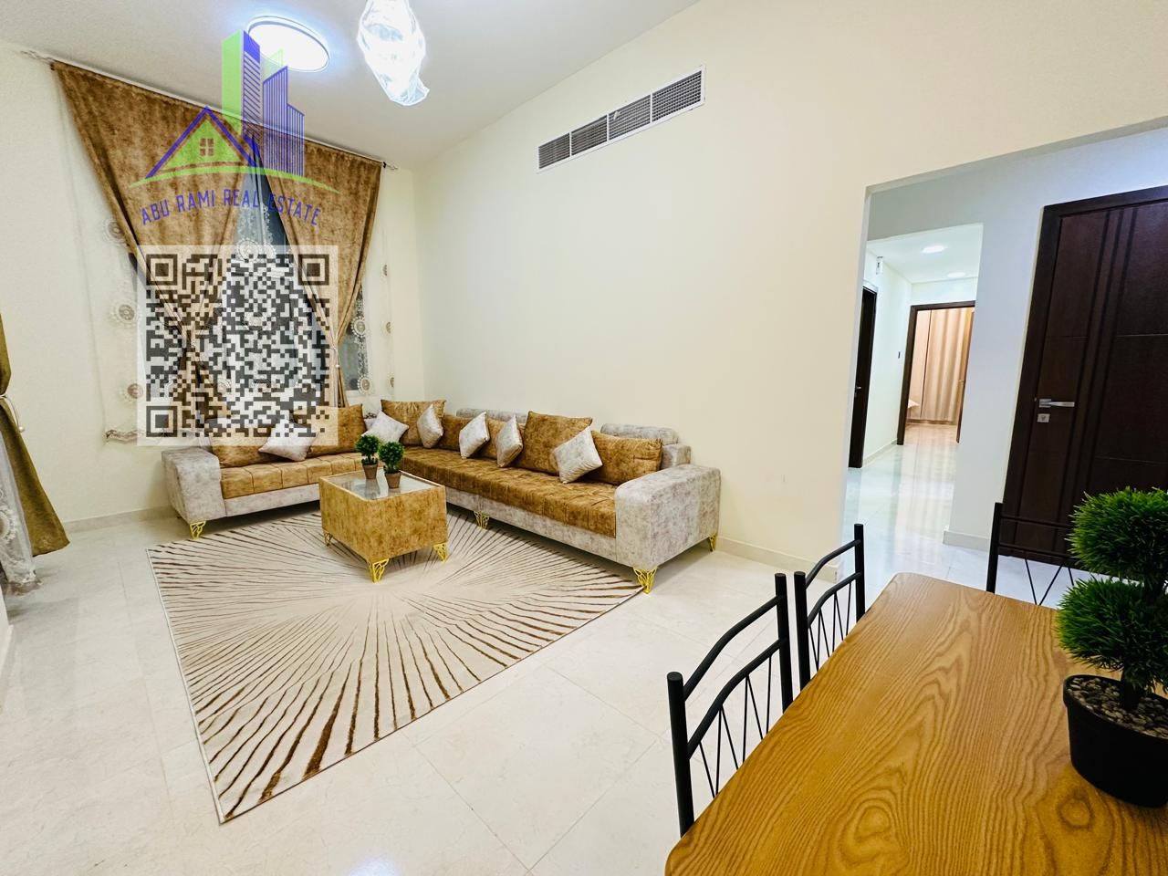 2BHK - monthly rent - all inclusive - furnished - clean furniture