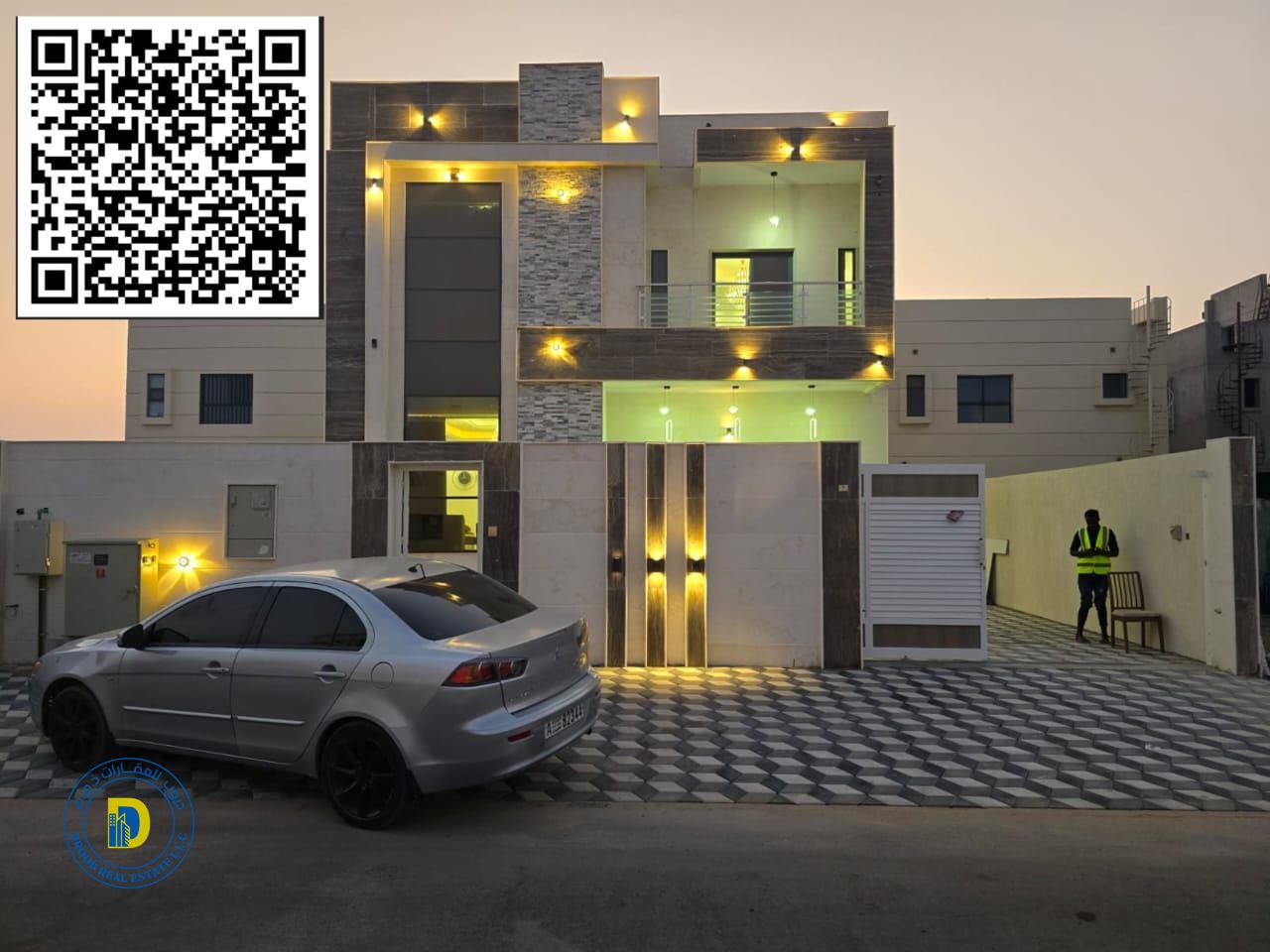 For sale, a 4-bedroom villa in the yasmine area. The price includes water, electricity, and air conditioning.