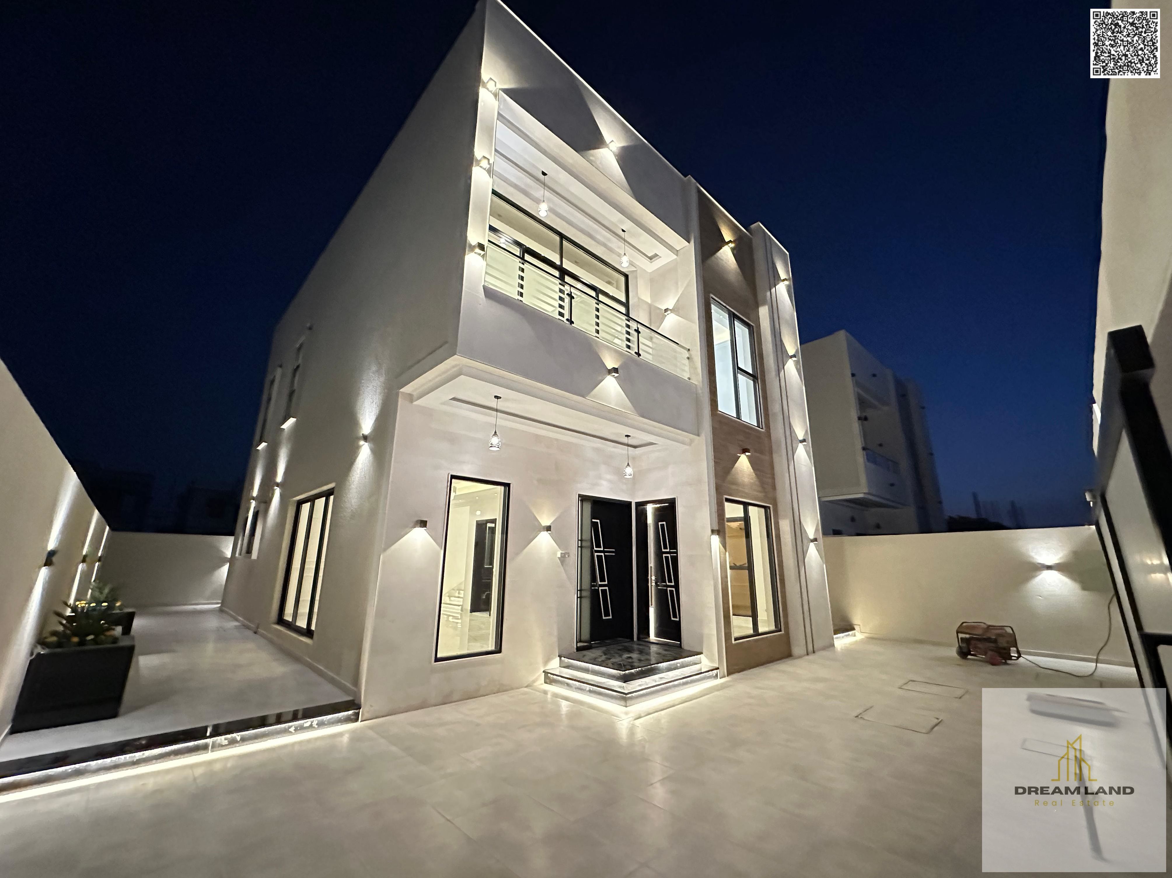 Super deluxe villa in Al Zahia area, including registration and ownership fees