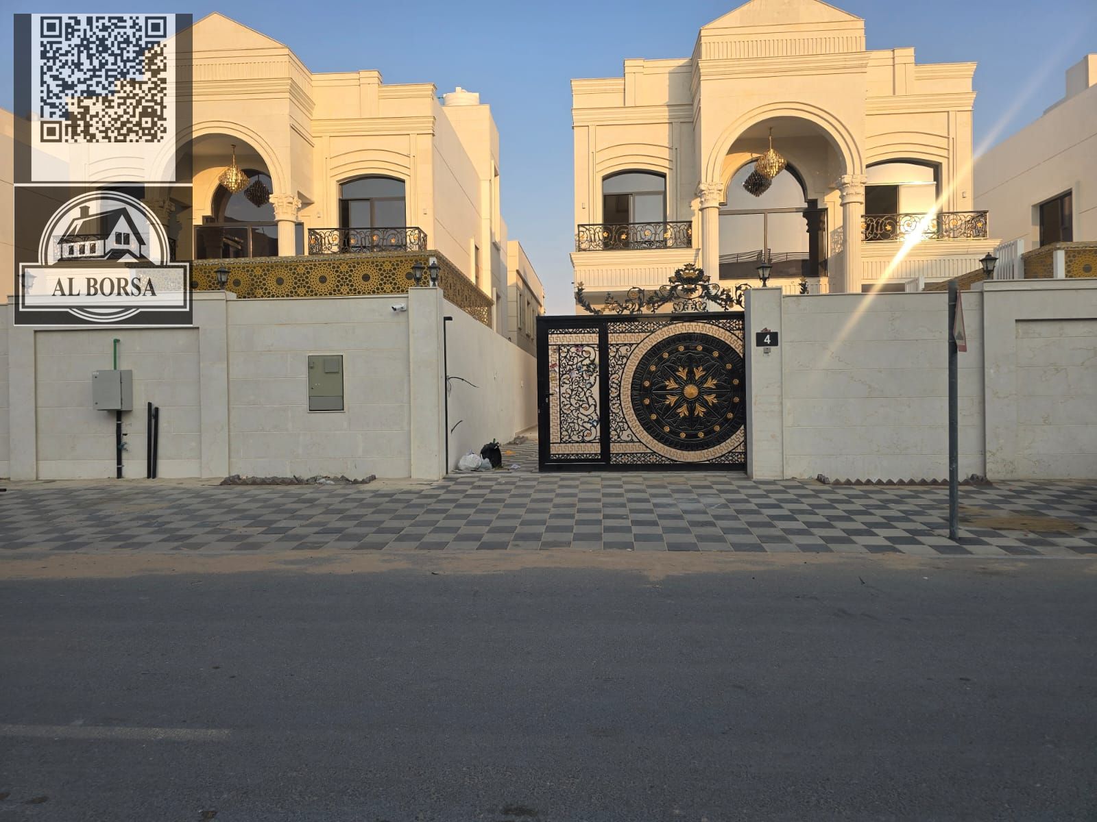 Luxury villa for rent in Al Helio 2 - Ajman | Classic design with modern finishes | 5 master bedrooms + Majlis + Hall + Maid's room