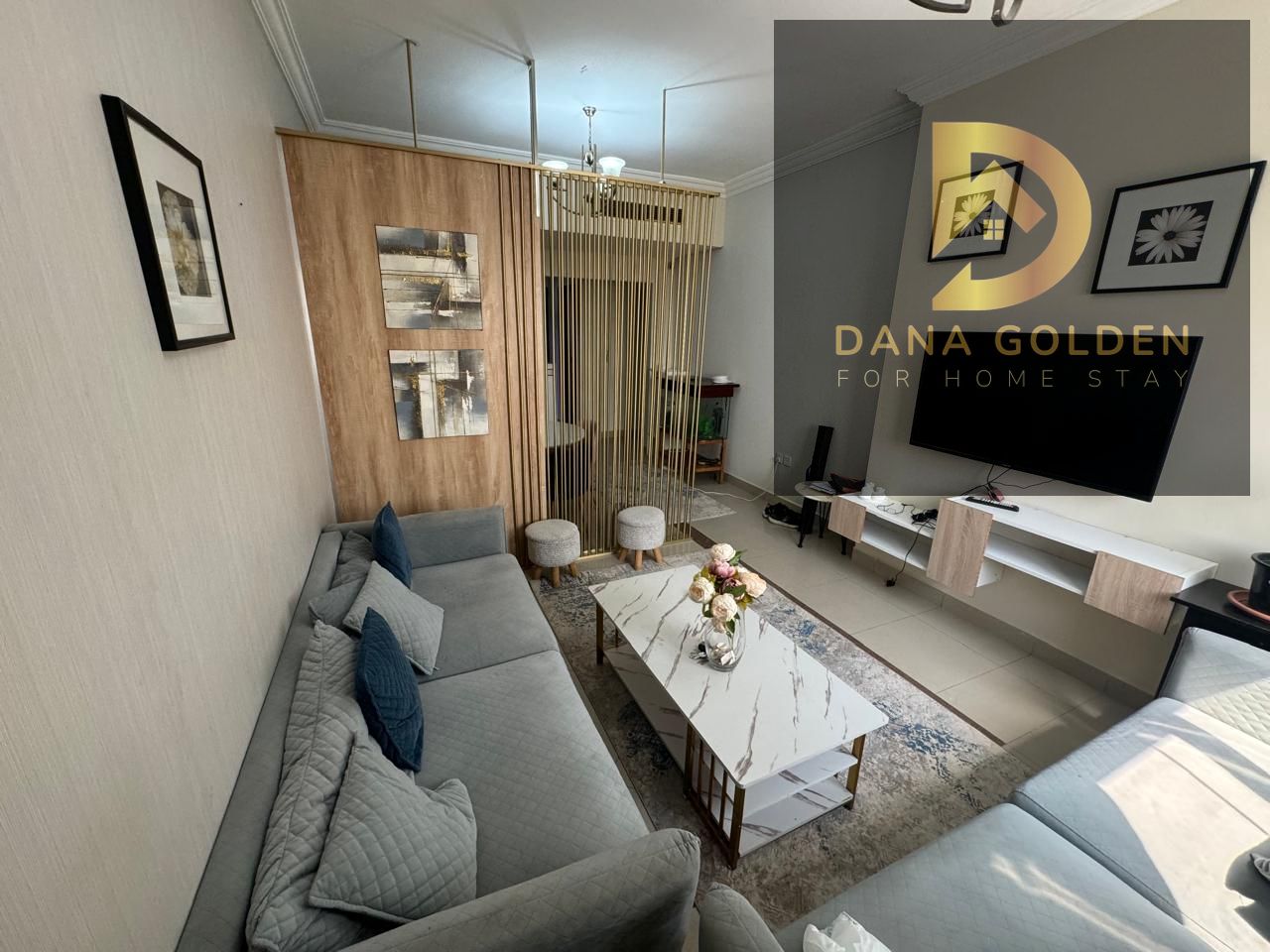 2 bedrooms and 2 halls / maid's room / 3 bathrooms / balcony / Sharjah