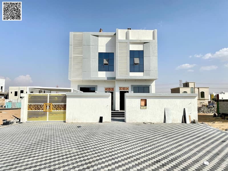 For sale directly from the owner, a modern finished villa, at a price including registration fees and negotiable.