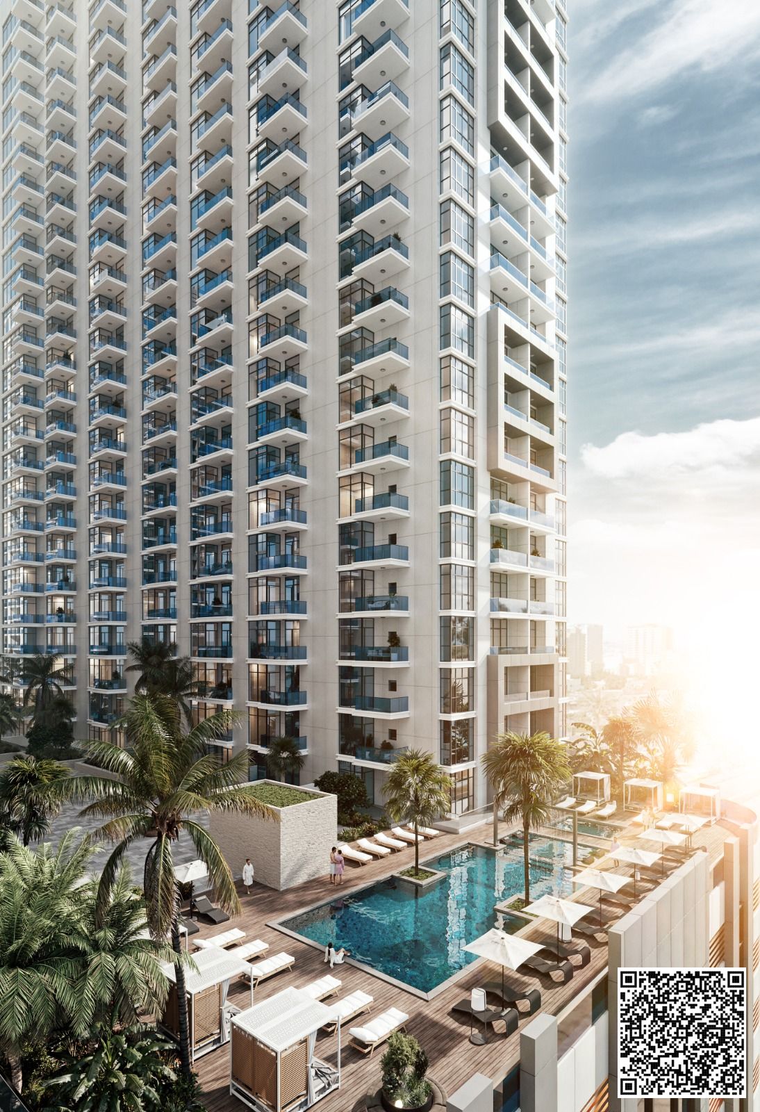 1BHK Apartment for Sale in Oasis Tower 3, Ajman – Spacious & Prime Location