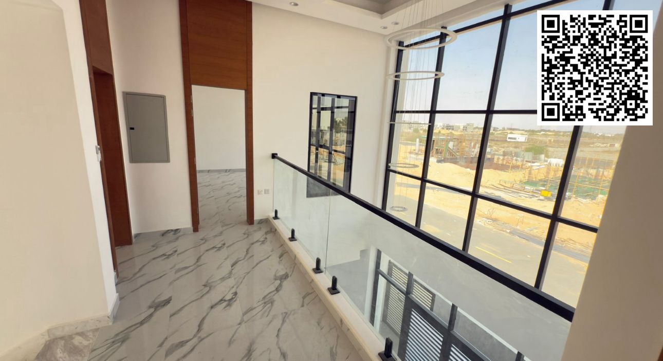 Corner villa for rent for the first tenant in Al Helio 2 - 4 master bedrooms with luxurious finishes and an attractive price of 95,000