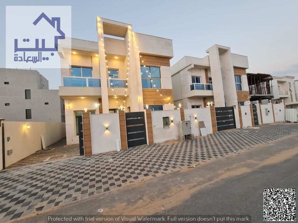 villa for rent in Al Zahia, elegant design, super deluxe finishes, spacious layout, prime location near services, competitively priced.