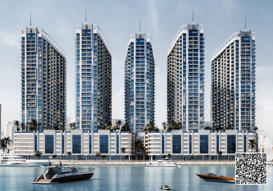 Modern 1BHK Apartment | Heart of Ajman Creekside