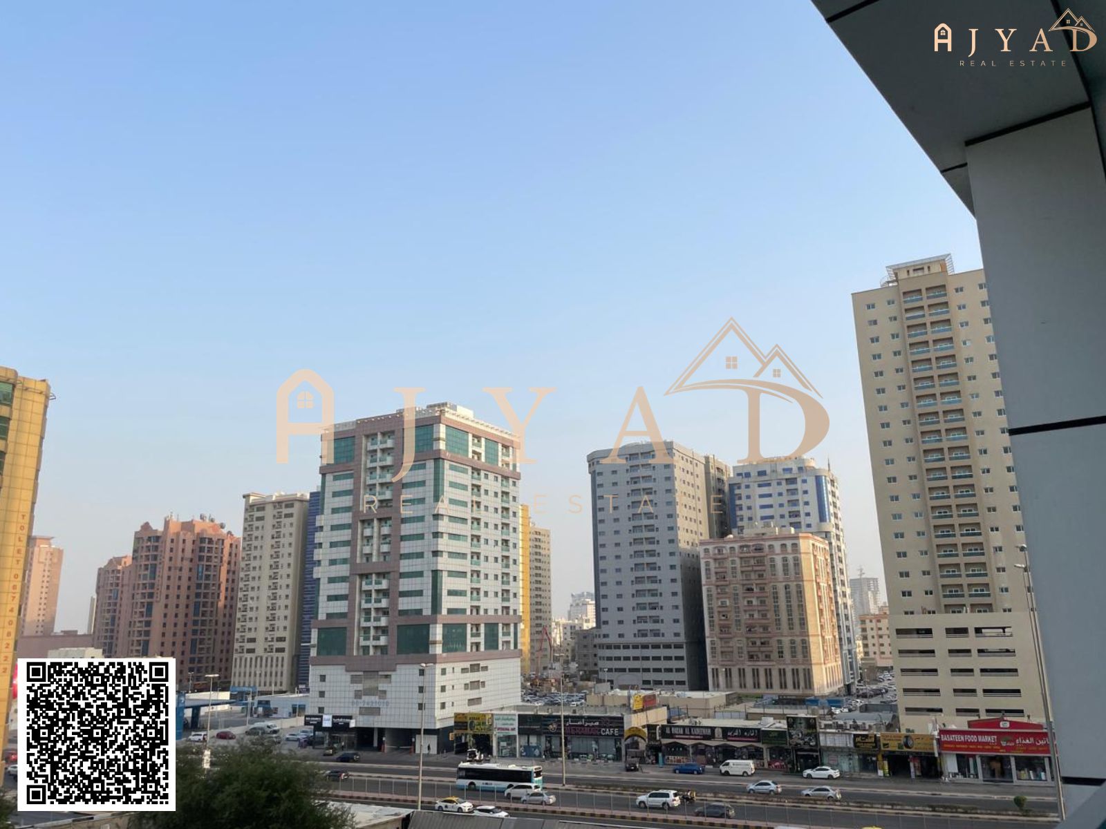 Ready Apartment for Sale in Gulfa Tower A – 1BHK with Balcony – AED 650,000